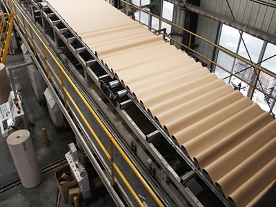 七層高速瓦楞紙板生產線